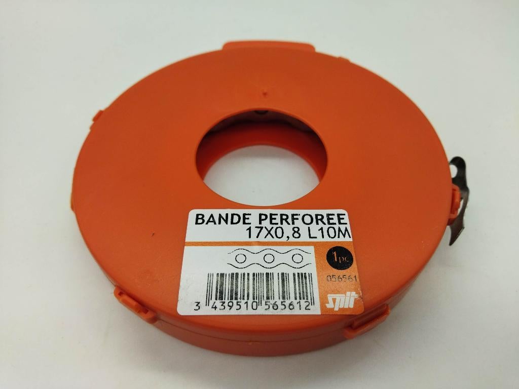 Bande perforée Spit 17x0.8 pour fixation gaines, Bricolage & Construction, Enlèvement ou Envoi, Neuf, Autres types