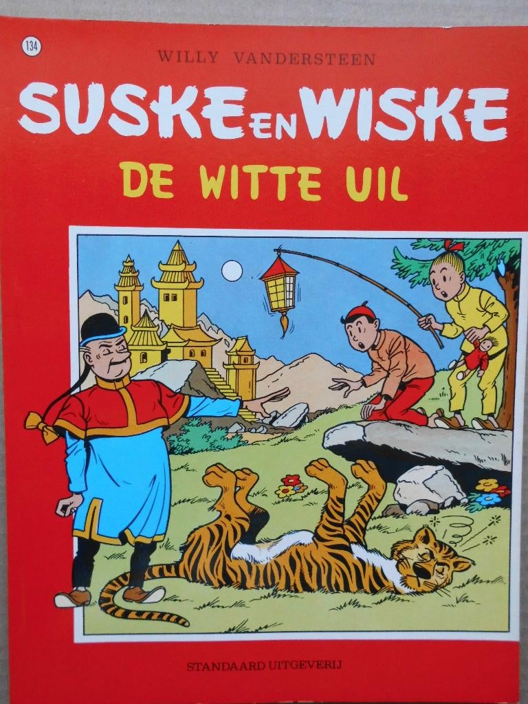 Suske en Wiske - De witte uil, Enlèvement ou Envoi, Willy Vandersteen, Une BD, Utilisé