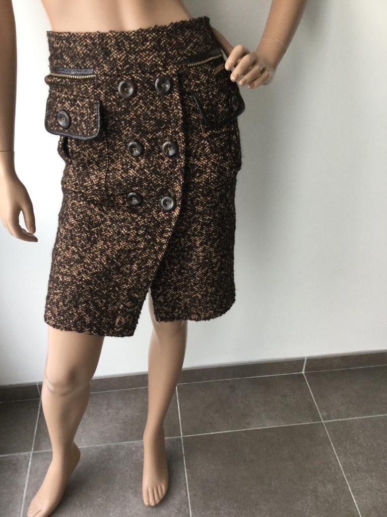 Envoi possible. Jupe Wendy en tweed  Sportalm Taille 34, Bruin, Nieuw, Sportalm Kitzbühel, Maat 34 (XS) of kleiner