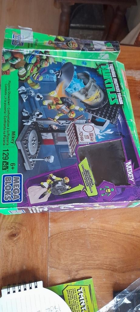 Tortues Ninja "Confrontation à la Pizzeria". Neuf, Enlèvement ou Envoi, Neuf, Megabloks