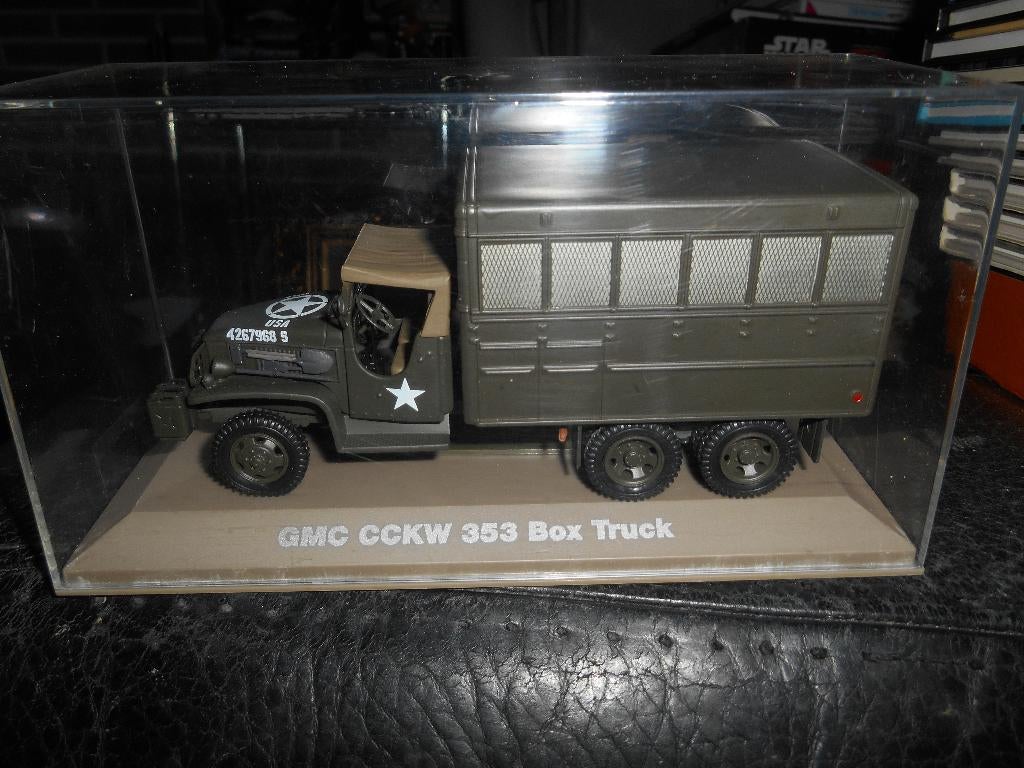 GMC CCKW353 Box Truck 1/43 Atlas, Ophalen of Verzenden
