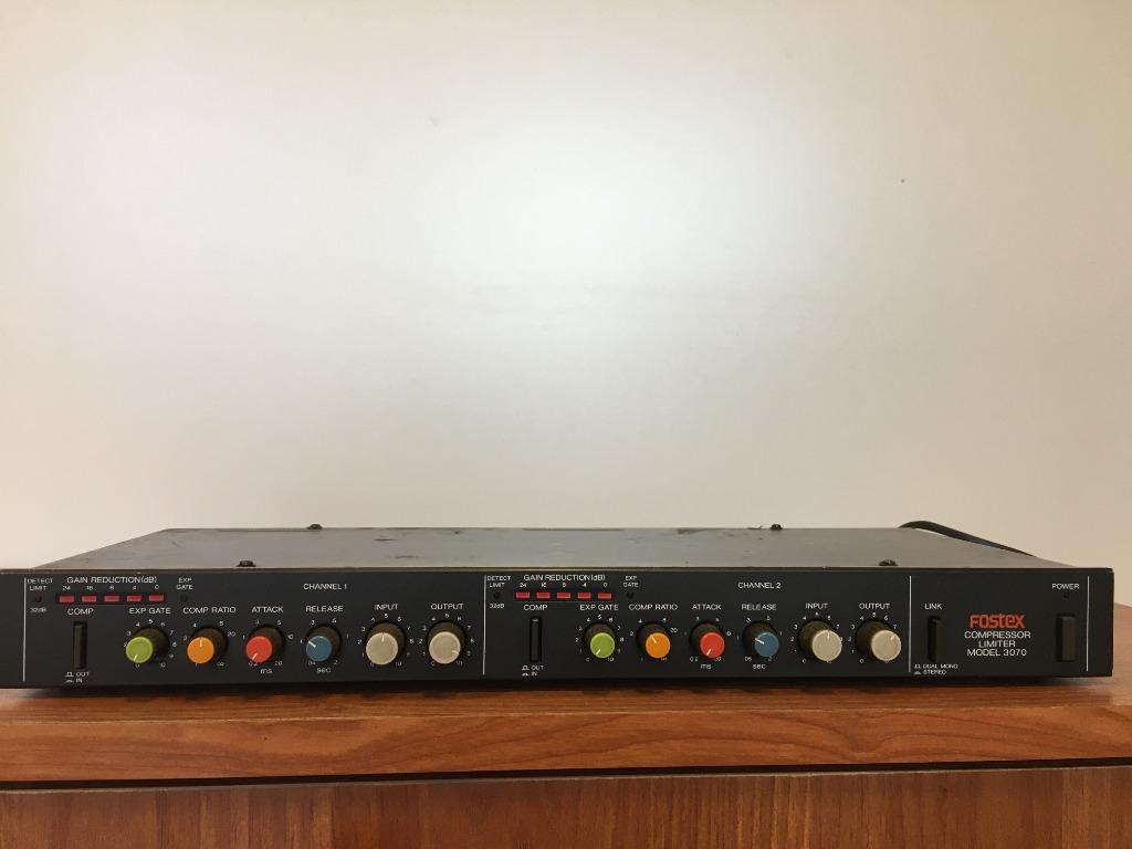 Limiteur de compresseur Fostex 3070, Enlèvement, Utilisé, Compresseur