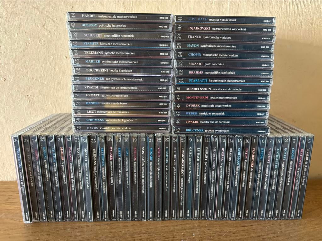 De Klassieke Muziek Collectie - 65 CD’s + boekjes, Enlèvement, Comme neuf