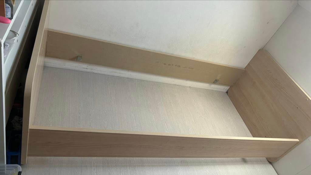 2 Kaders eenpersoons bed 90-200 met toebehoren, Huis en Inrichting, Ophalen, Gebruikt, 90 cm, Eenpersoons