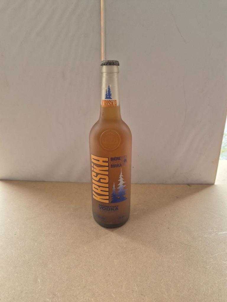 Bouteille de bière Kriska, Enlèvement ou Envoi, Utilisé, Bouteille(s), Autres marques