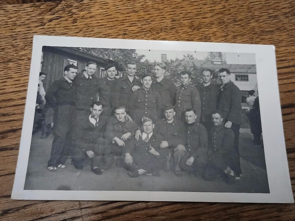 Photo Stalag 4 A avec chasseurs ardennais, Envoi, Armée de terre, Photo ou Poster