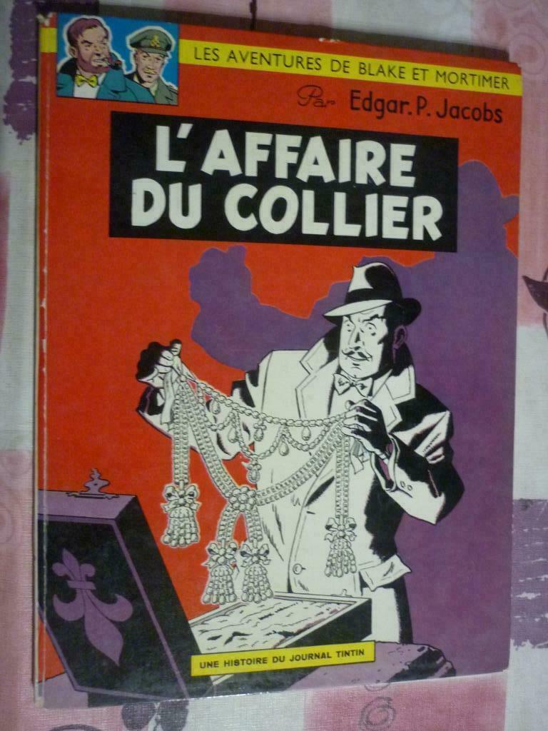 blake et mortimer l affaire du collier, Une BD, Enlèvement ou Envoi, Utilisé