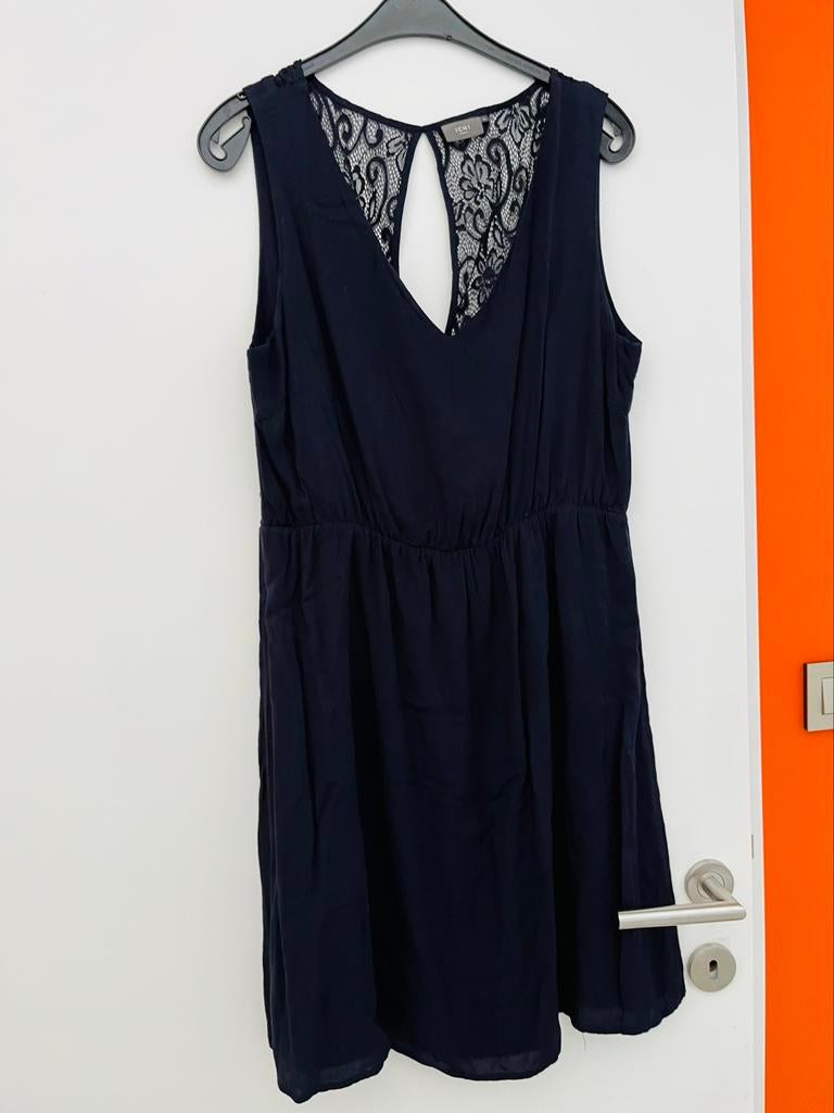 Blauw kleedje ichi maat XL, Kleding | Dames, Ophalen of Verzenden, Zo goed als nieuw, Maat 46/48 (XL) of groter, Blauw