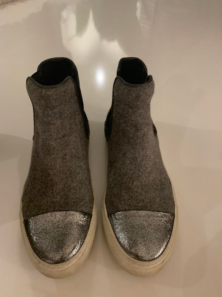 Grijze laarsjes Svnty maat 37, Enlèvement ou Envoi, Comme neuf
