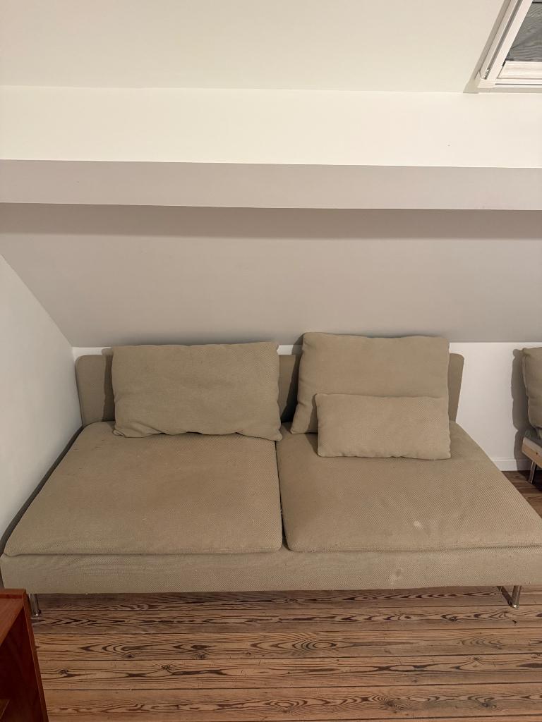 IKEA ZETEL (2 Zit), Ophalen, Gebruikt, Minder dan 75 cm, 150 tot 200 cm