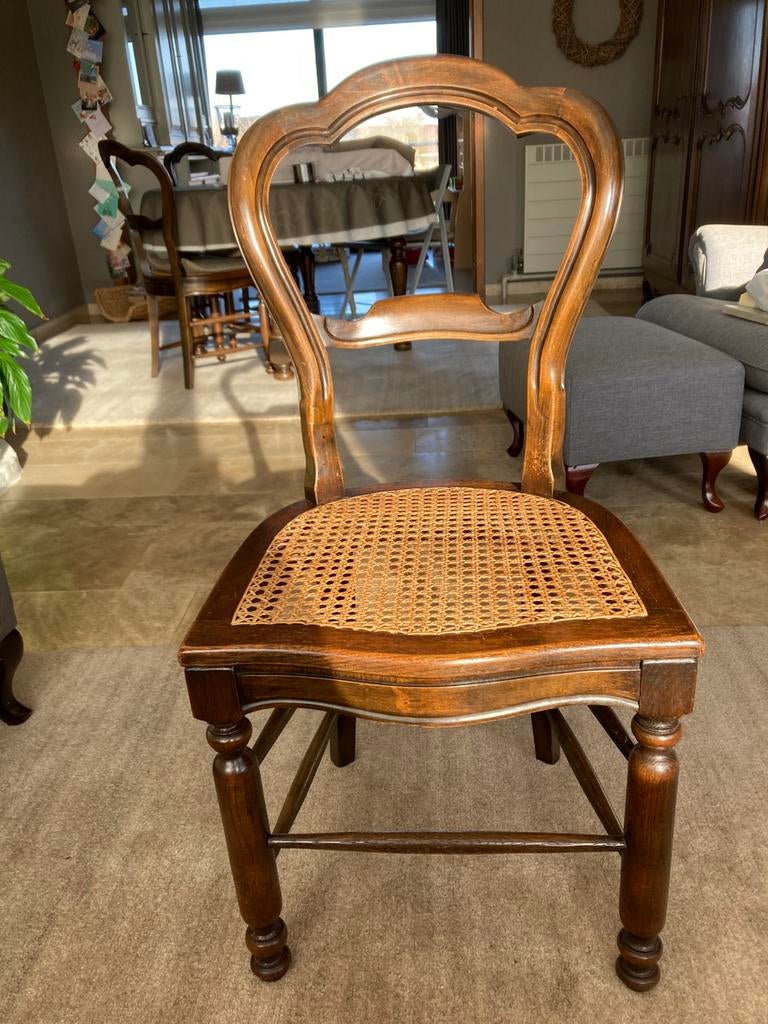 Eetkamerstoelen, Enlèvement, Utilisé, Brun