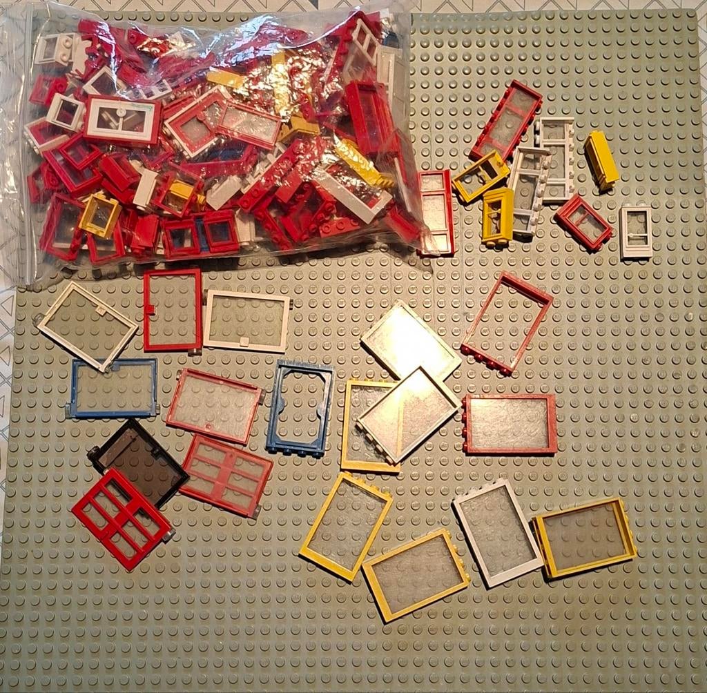 Vintage lot Lego ramen en deuren, Kinderen en Baby's, Speelgoed | Duplo en Lego, Ophalen of Verzenden, Lego