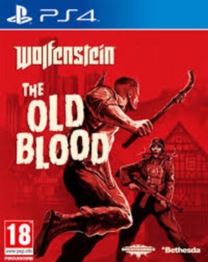 Wolfenstein the Old Blood PS4-game (nieuwe doos)., Games en Spelcomputers, Vanaf 18 jaar, Shooter, 1 speler, Nieuw
