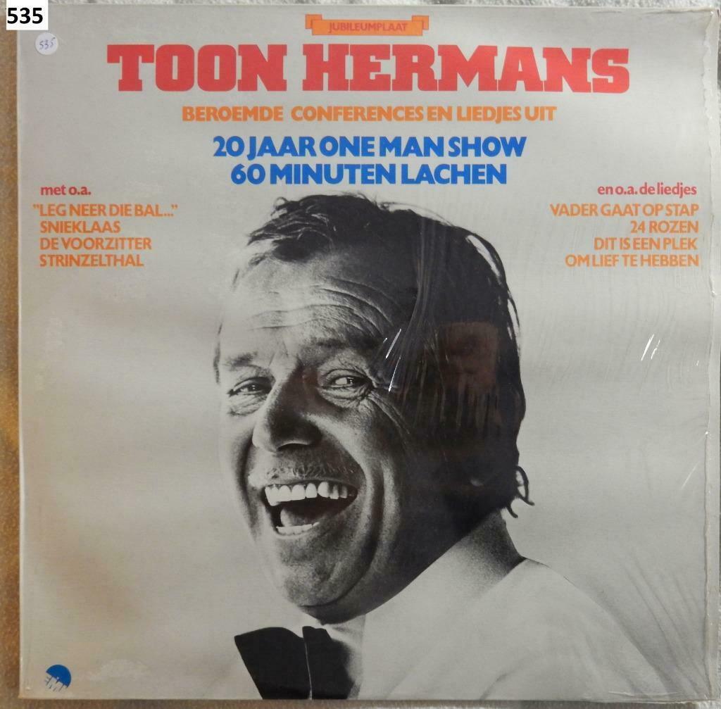 kn0578 : 2x LP van Toon Hermans  Allemaal in  zeer uitzonder, Ophalen of Verzenden, Zo goed als nieuw, 12 inch