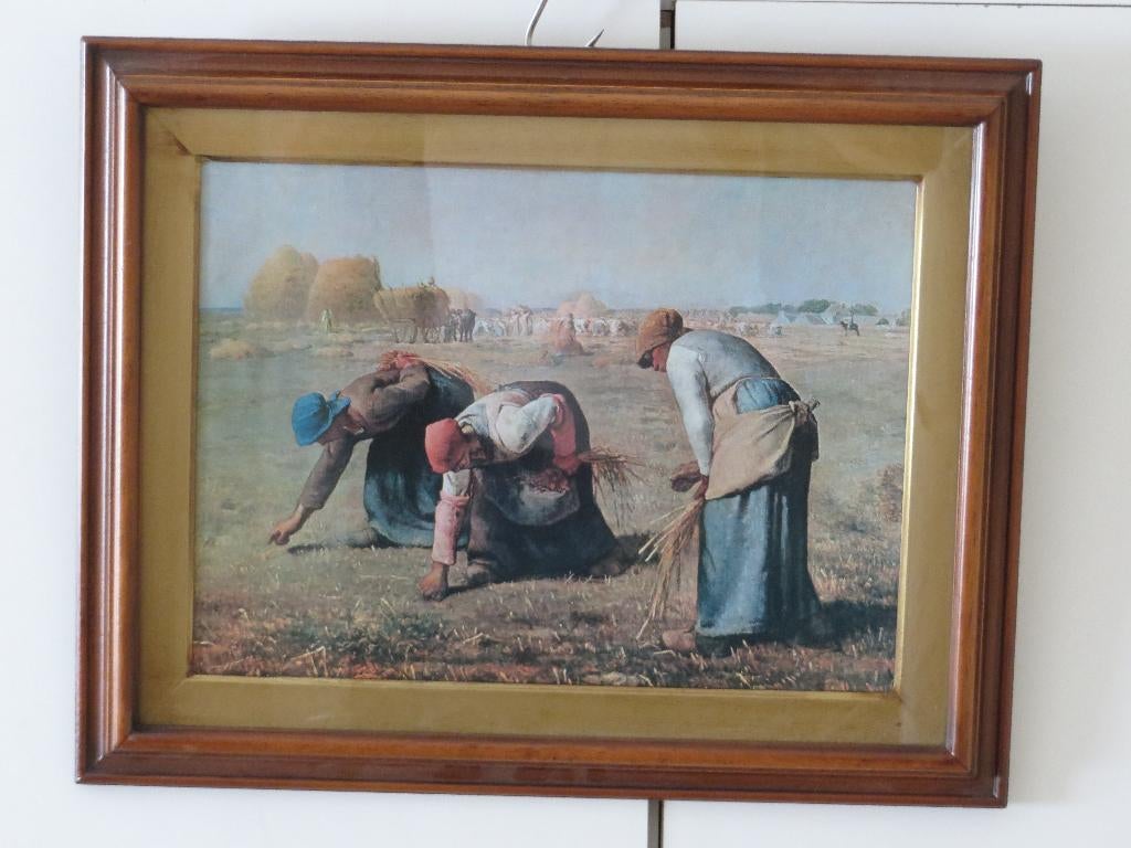 "Het Angelus" ingekaderd, Ophalen of Verzenden