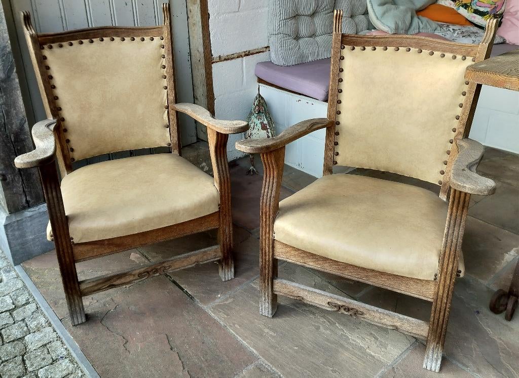 zeteltje, Maison & Meubles, Fauteuils, Enlèvement, Utilisé, Bois, Art deco