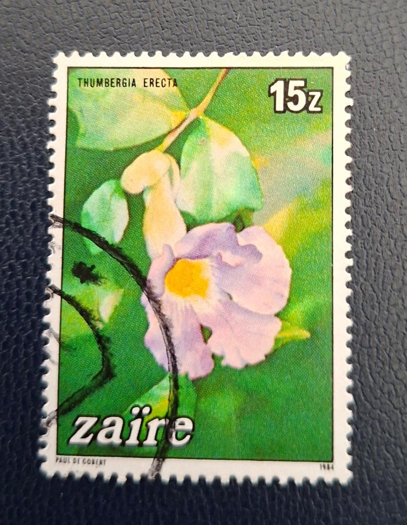 Postzegel Zaïre OBP 1236, gestempeld., Ophalen of Verzenden, Gestempeld