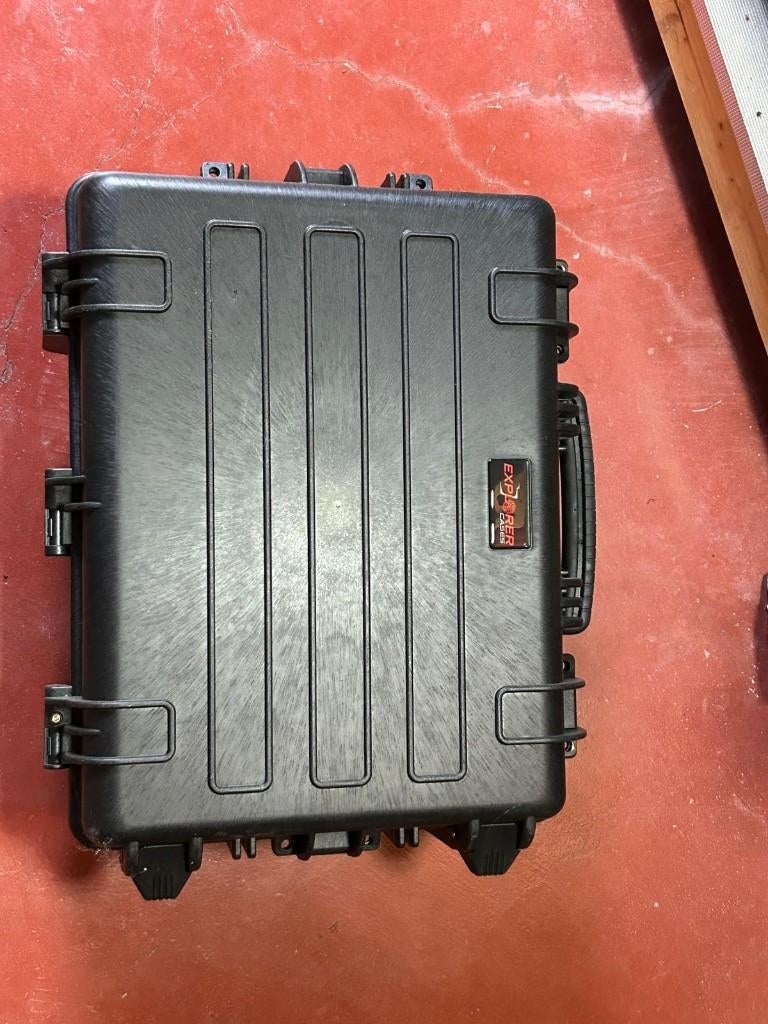 Étui en mousse noir Explorer Case 5326 627x475x292, Neuf, 35 à 45 cm, Roulettes, Plastique dur