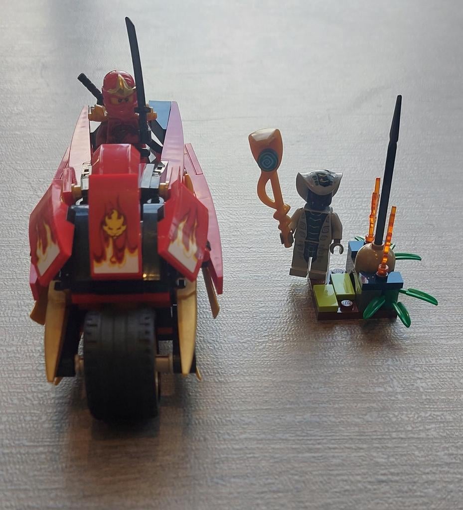 Lego Ninjago 9441 Kai's bladebike, Ophalen, Zo goed als nieuw, Lego