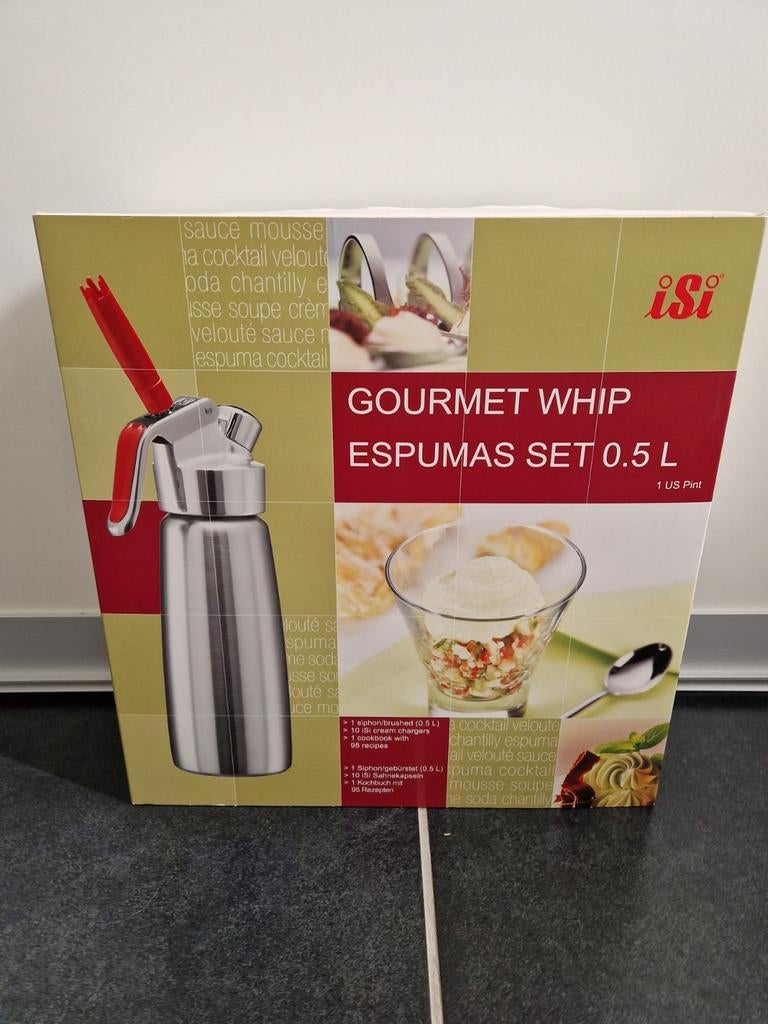 Siphon professionnel, Gourmet Whip Espumas set, 0.5L, Enlèvement ou Envoi, Neuf