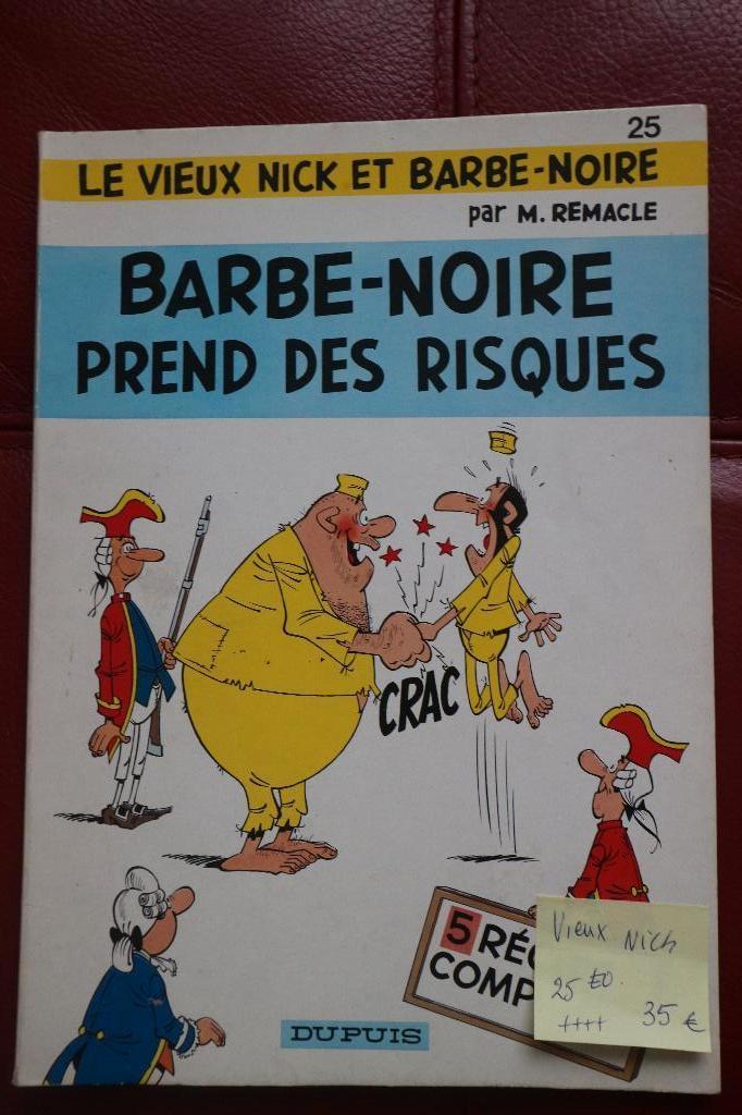 bd BARBE NOIRE prend des risques 25 eo, Livres, Une BD, Enlèvement ou Envoi