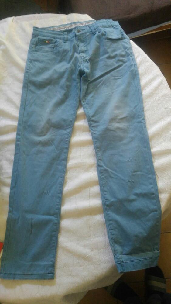 Vintage pantalons jeans pellini t.33 italy, Enlèvement ou Envoi, Porté, Bleu