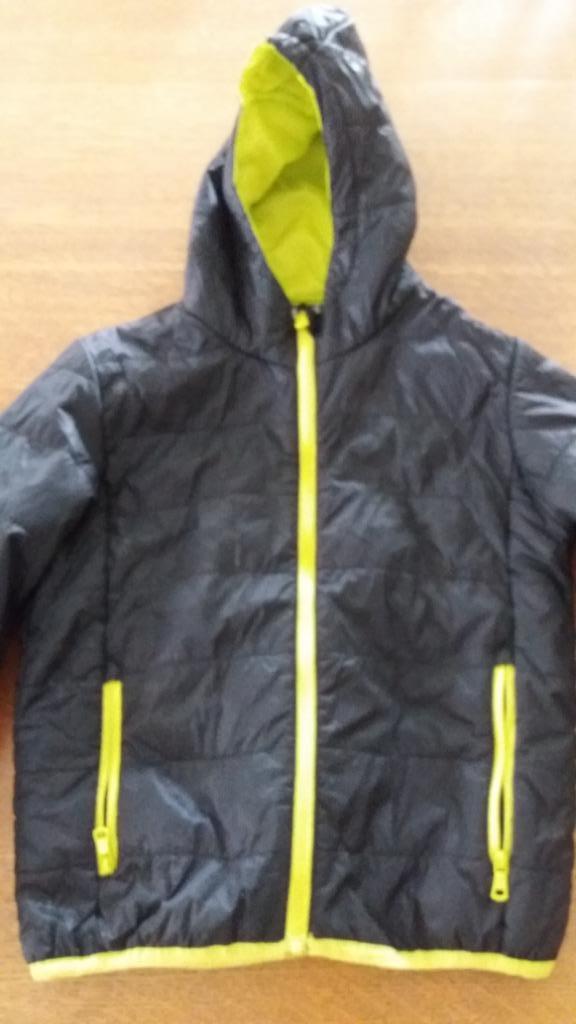 jas met hoesje maat 122, Ophalen of Verzenden, Gebruikt, Jongen, Jas