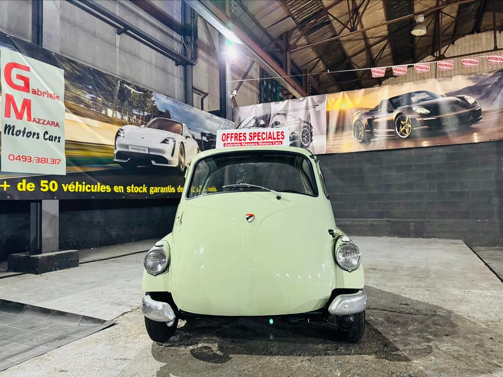 ISO isetta (Milan) 236cc 10cv année:11/1954 1 propriétaire !, Achat, Entreprise, 2 places, Boîte manuelle
