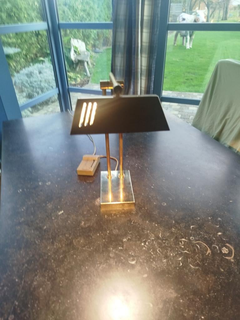 Vintage bureaulamp Boulanger, Antiek en Kunst, Ophalen of Verzenden