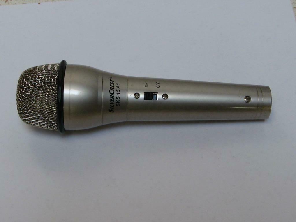 Microfoon Silvercrest SKS 15A1, TV, Hi-fi & Vidéo, Enlèvement ou Envoi, Comme neuf