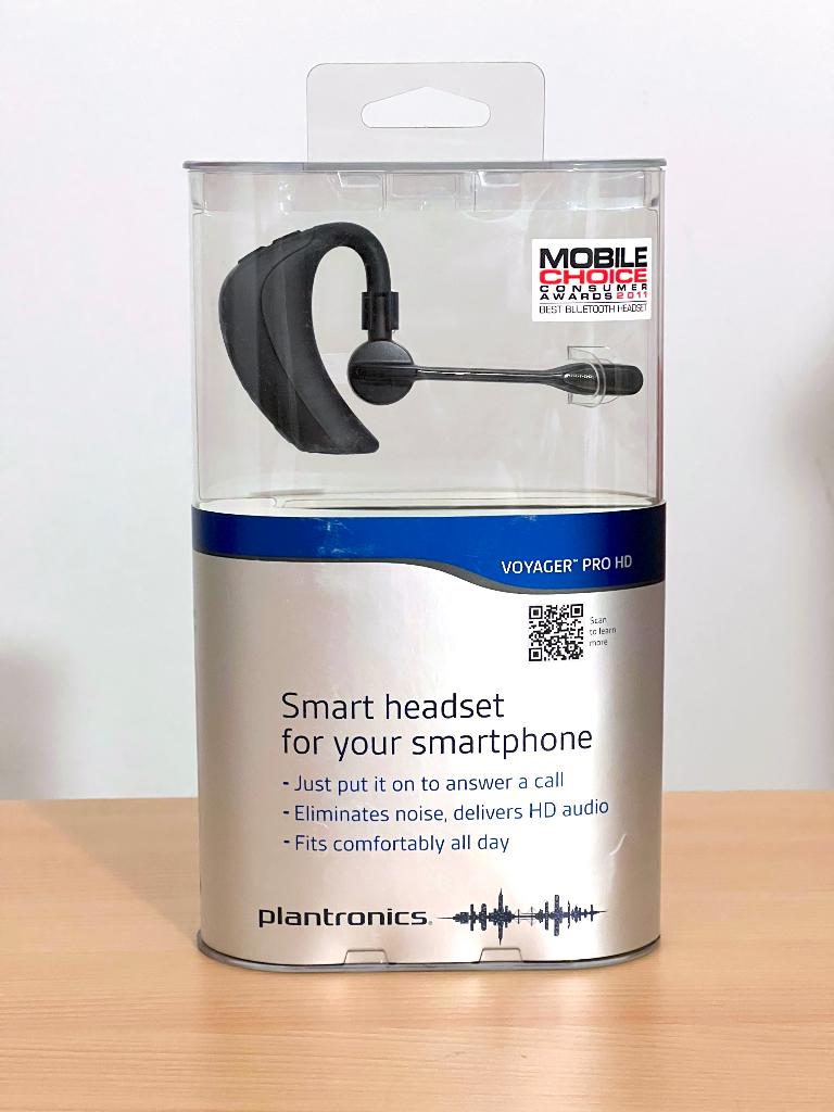 Oreillette Bluetooth Plantronics Voyager Pro HD, Ophalen of Verzenden, Nieuw, In gehoorgang (in-ear), Bluetooth