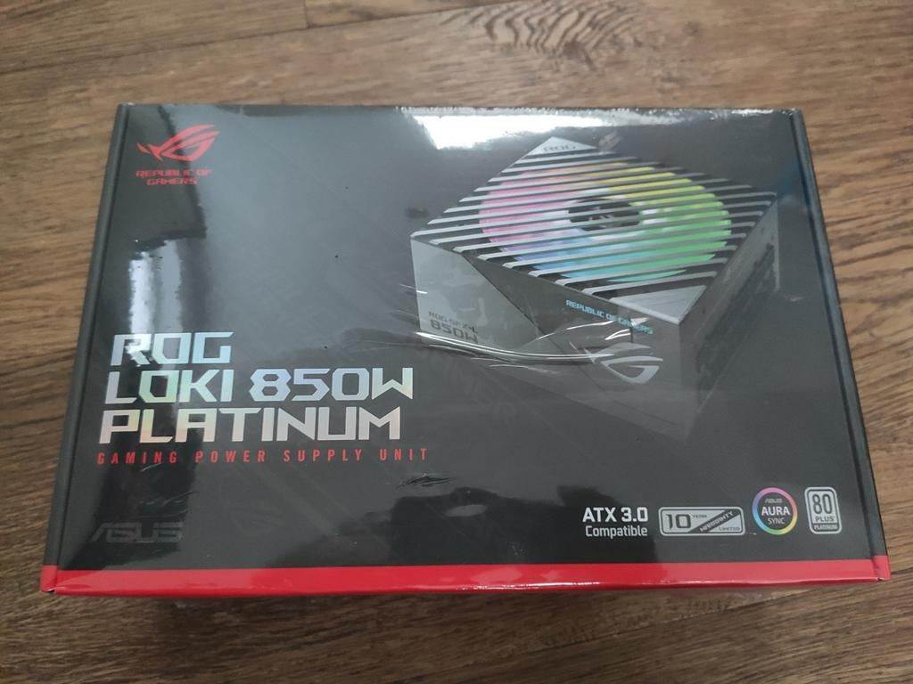 Asus ROG Loki 850W Platinum SFX-L Modulaire PSU - Sealed, Informatique & Logiciels, Enlèvement, Neuf