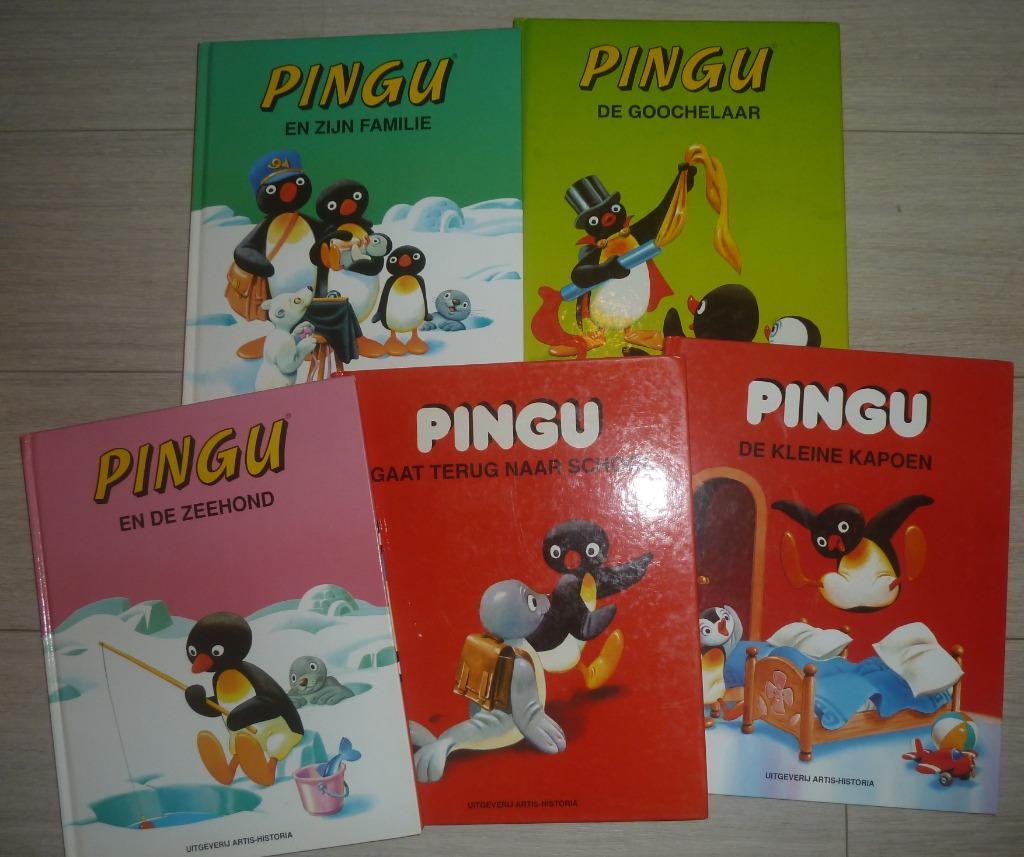 Pingu €15/ 5 boeken, Boeken, 5 of 6 jaar, Fictie algemeen, Jongen of Meisje, Voorleesboek