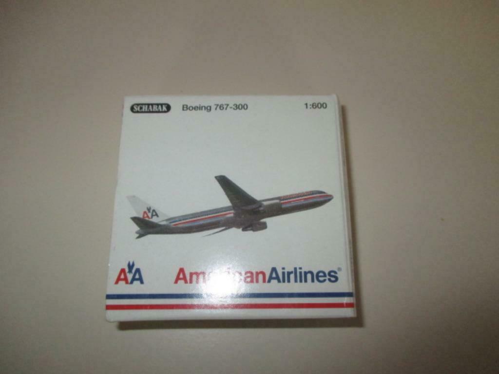 Schabak / Boeing 767-300 American Airlines / 1:600 / MIB, Ophalen of Verzenden, Zo goed als nieuw, Overige typen