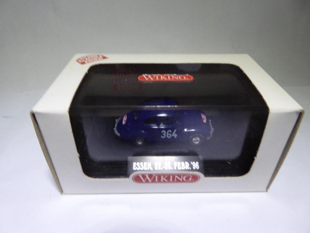 1:87 Wiking 12201 DKW F91 rally #364 blauw, Enlèvement ou Envoi, Comme neuf, Voiture, Wiking