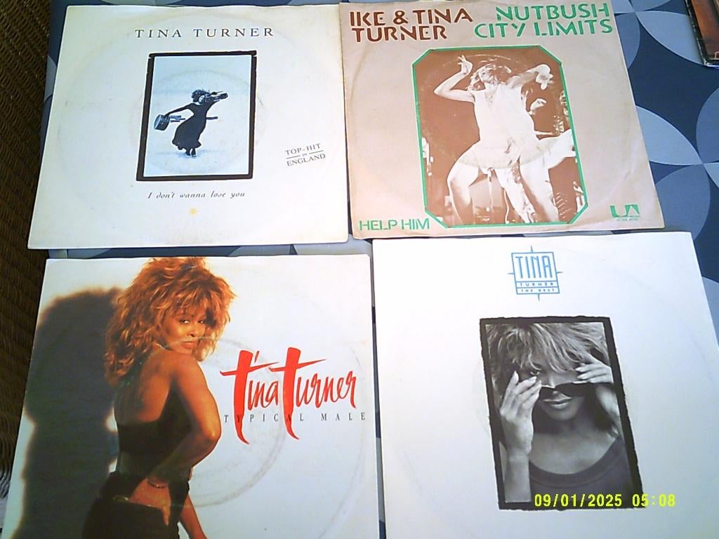 Brian Adams & Tina turner Vinyl singels ZGST., Cd's en Dvd's, Ophalen of Verzenden, Zo goed als nieuw, Overige formaten, Poprock