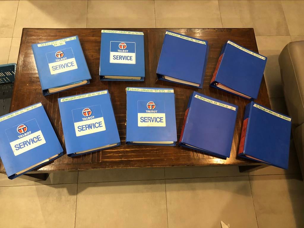 Manuel d’atelier Peugeot Talbot simca chrysler, Autos : Divers, Enlèvement