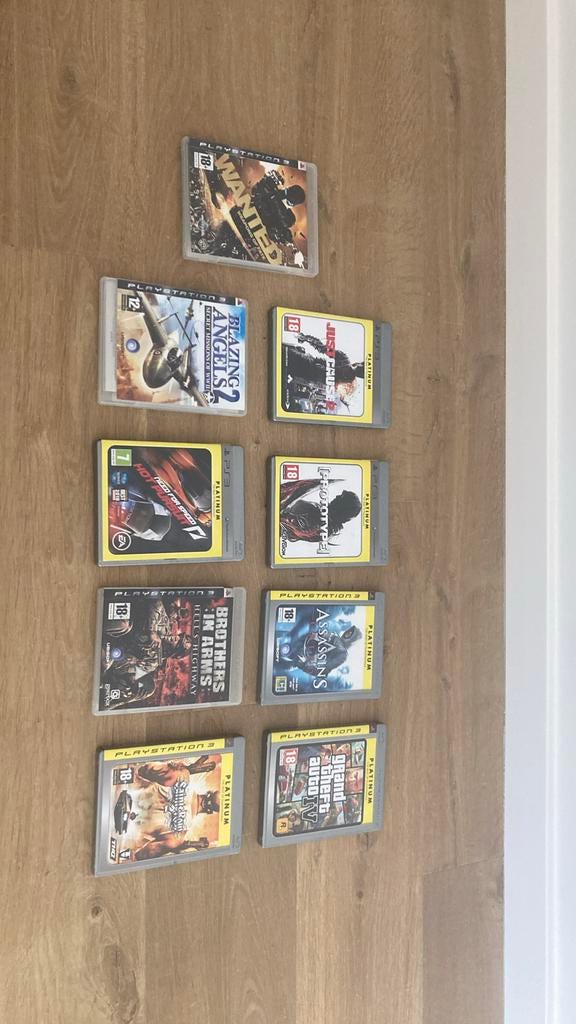 9x PS3 games gelijk nieuw, Ophalen of Verzenden, Zo goed als nieuw, Avontuur en Actie, Vanaf 3 jaar