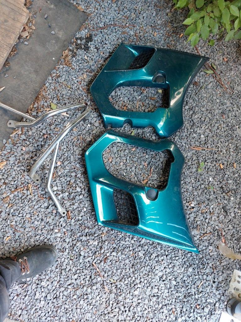 BMW k100 k1100 zijkuip en chromen balk, Motoren, Ophalen of Verzenden, Gebruikt