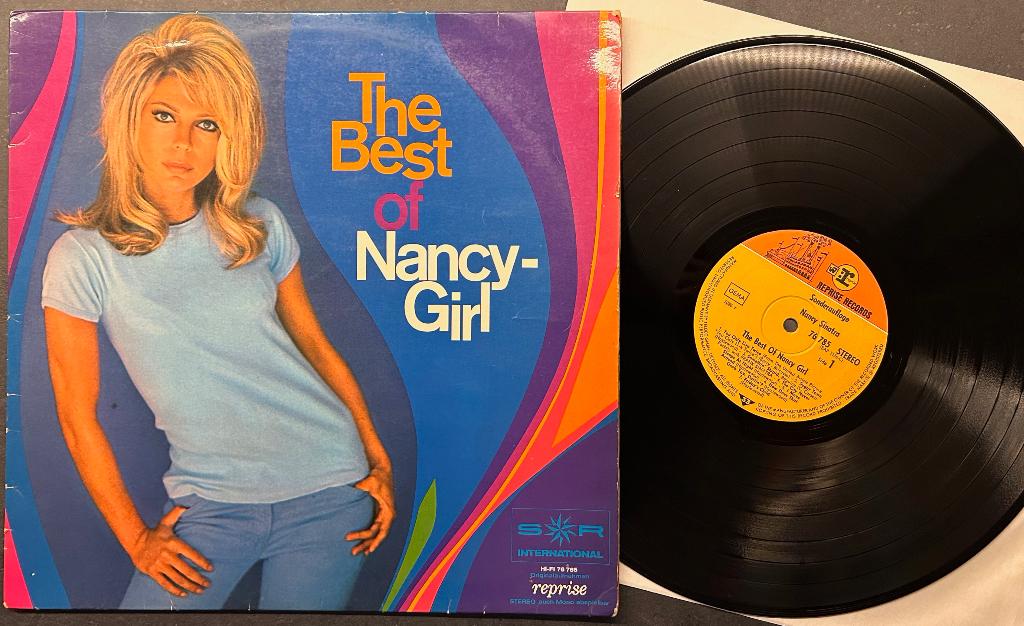 NANCY SINATRA - The best of Nancy girl ( LP ), Verzenden, Gebruikt, 12 inch