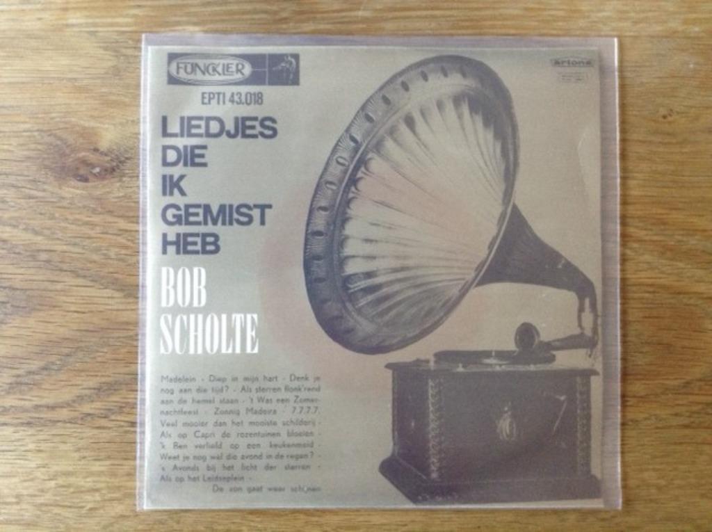 single bob scholte, Ophalen of Verzenden, 7 inch, Nederlandstalig, Single