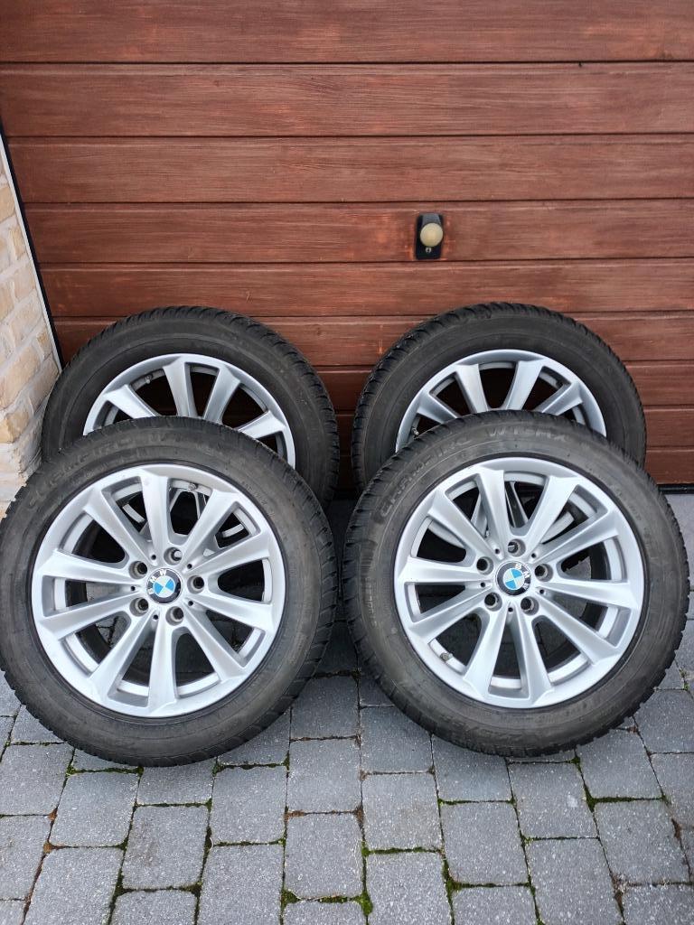 Bmw winterbandenset runflat, Autos : Pièces & Accessoires, Pneus & Jantes, Pneus et Jantes, Pneus hiver, 17 pouces, Enlèvement