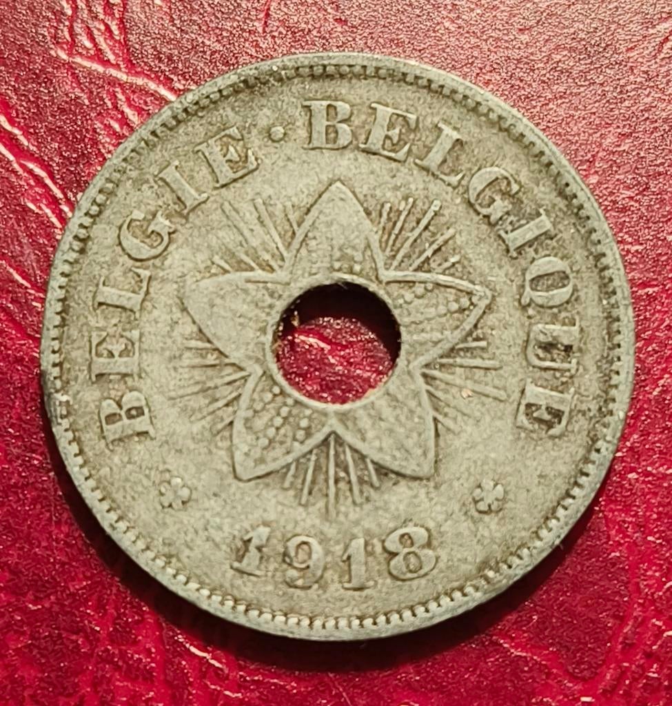 50 centiem 1918 Duitse Bezetting, Postzegels en Munten, Ophalen of Verzenden