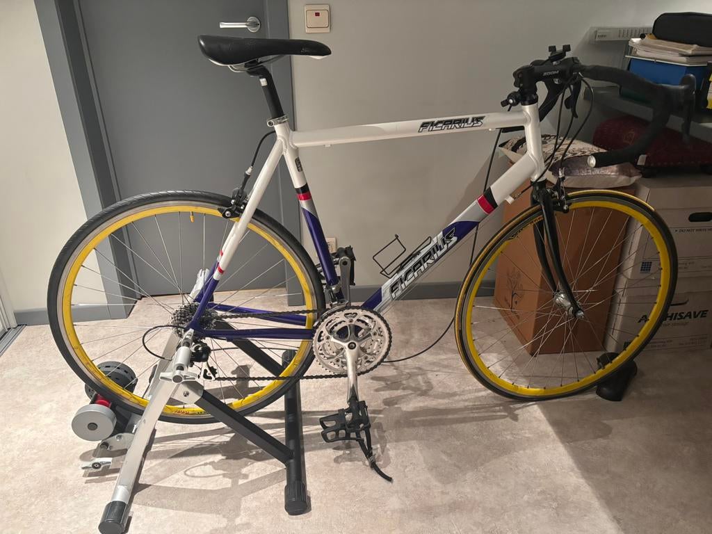 Retro look fiets op rollen, Fietsen en Brommers, Ophalen, Zo goed als nieuw