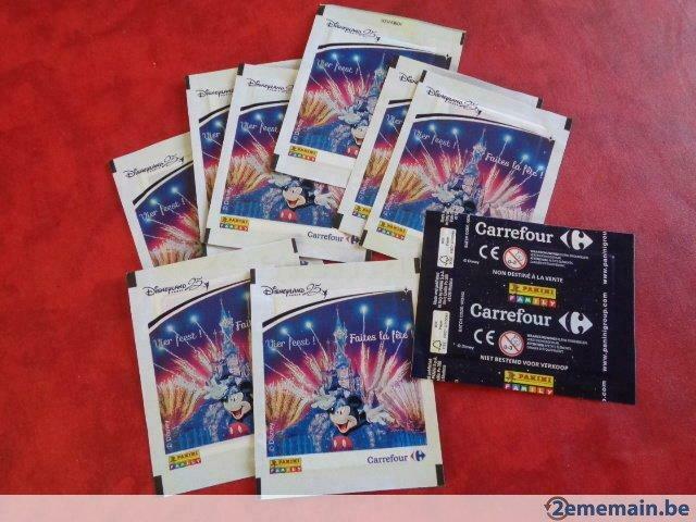 9 Pochettes "PANINI" Disney carrefour. Neuf, Ophalen of Verzenden, Nieuw