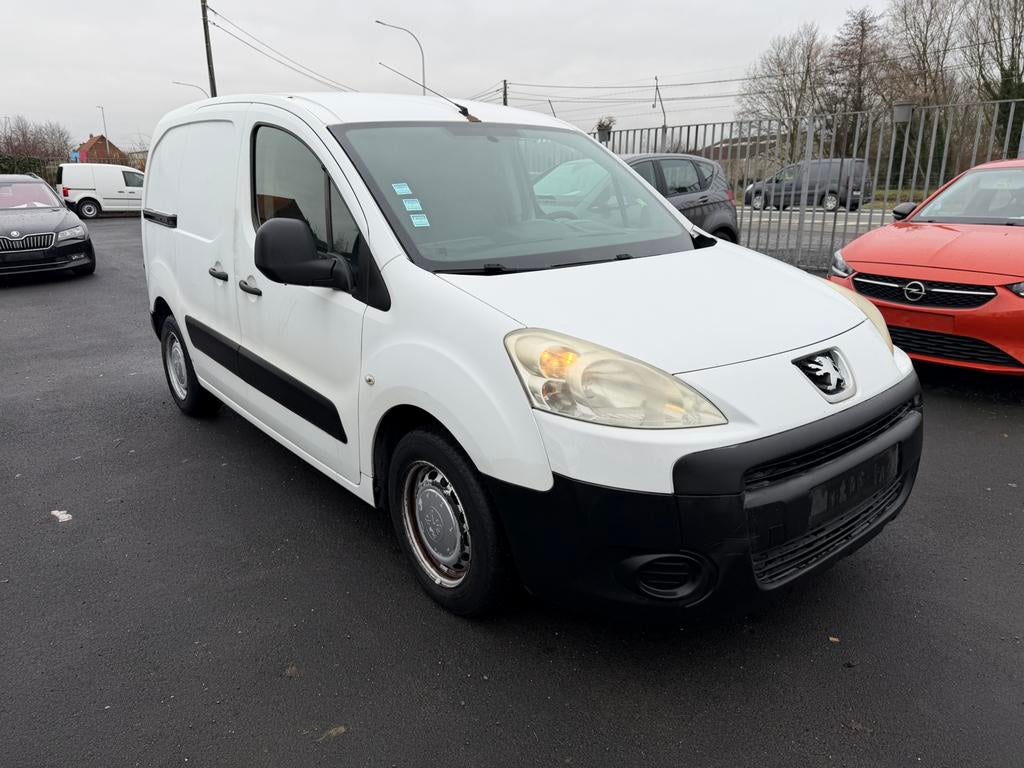 Peugoet partner 1.6 diesel EU5, Auto's, Euro 5, Stof, 4 cilinders, Wit