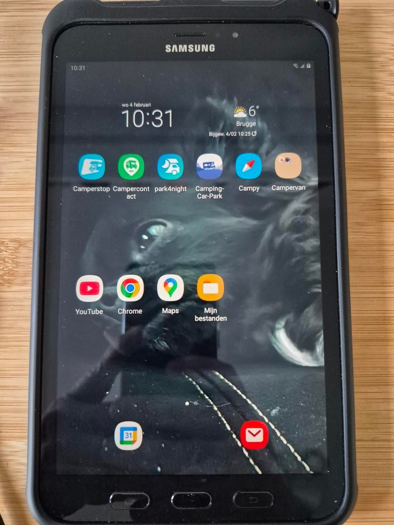 Samsung Galaxy active tab 2, Enlèvement