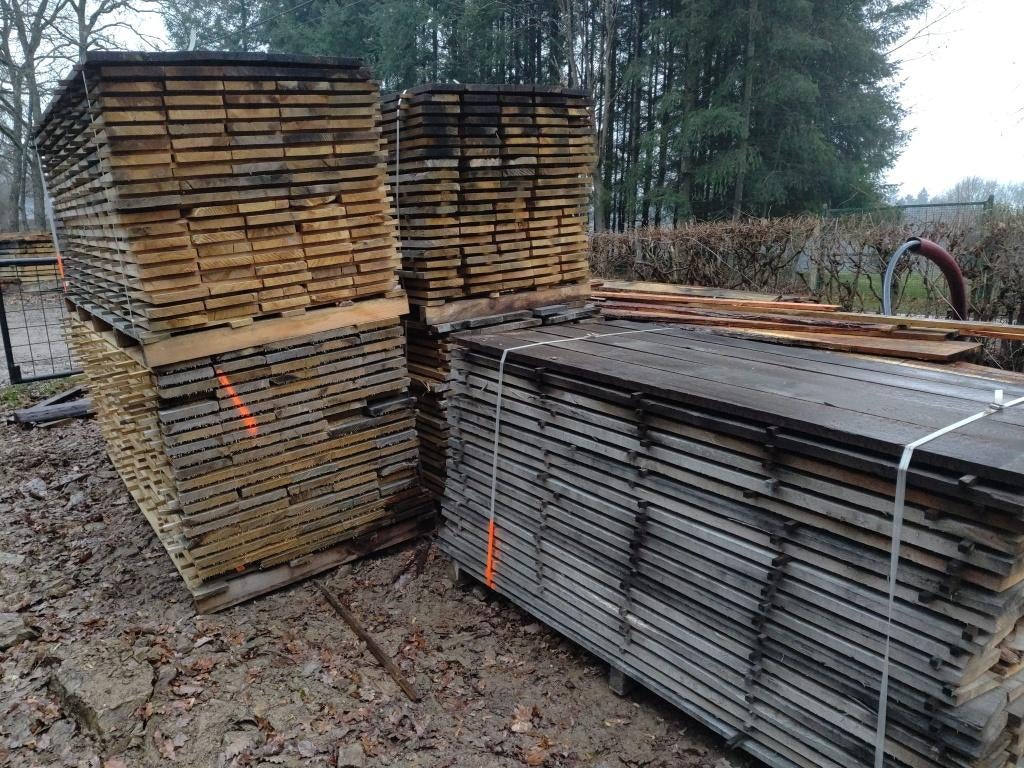 Planches en chêne largeur et longueurs fixes, Ophalen of Verzenden, Eiken