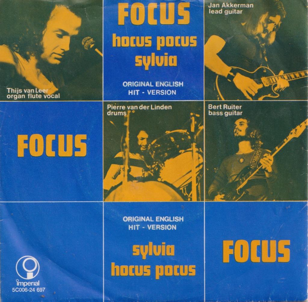 Focus – Hocus Pocus / Sylvia – Single, Ophalen of Verzenden, Gebruikt, Pop