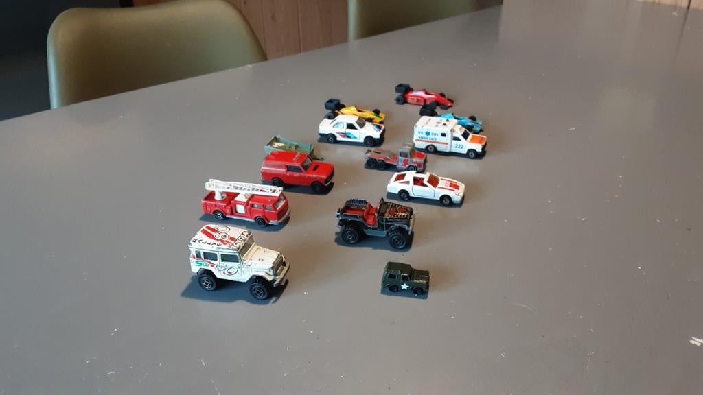 Majorette vintage speelgoedautootjes, Kinderen en Baby's, Speelgoed |Speelgoedvoertuigen, Ophalen of Verzenden, Gebruikt
